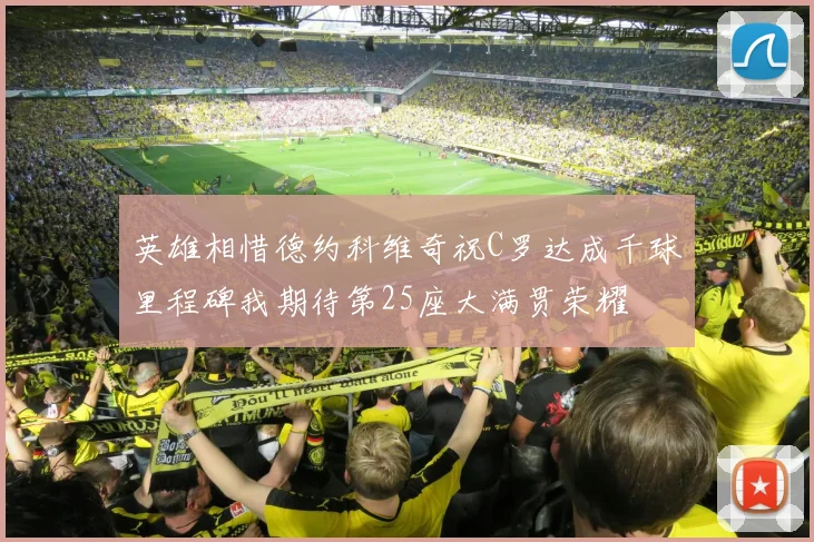 英雄相惜德约科维奇祝C罗达成千球里程碑我期待第25座大满贯荣耀